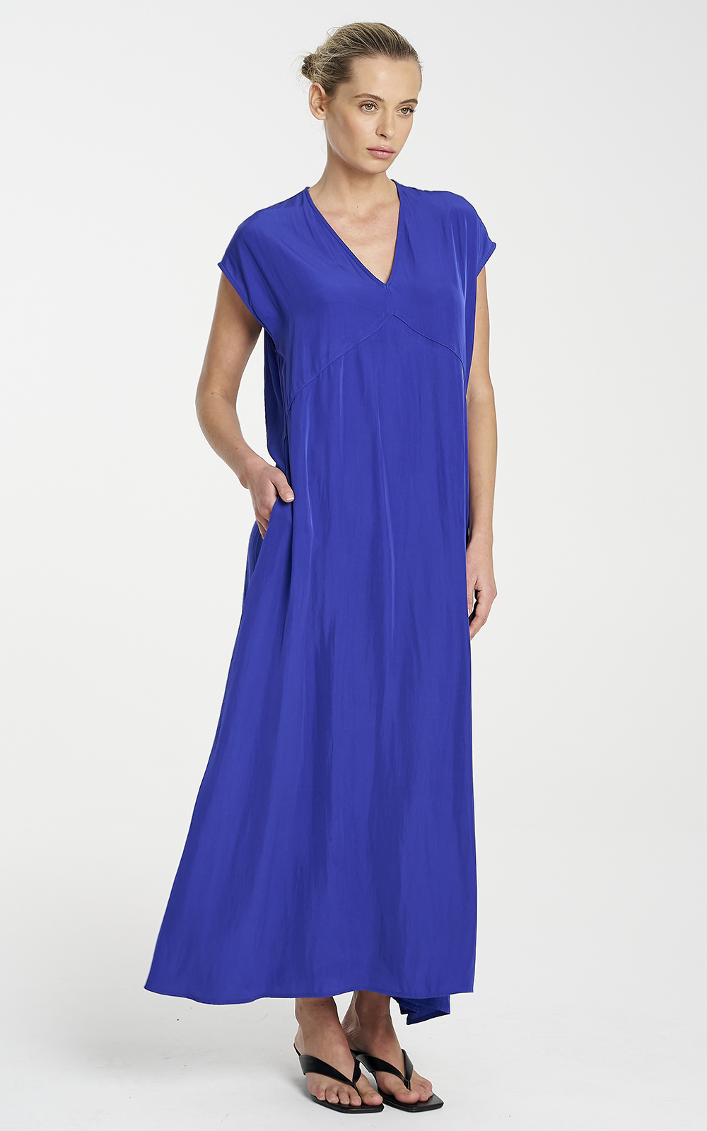 Maxi Slice Dress product photo.