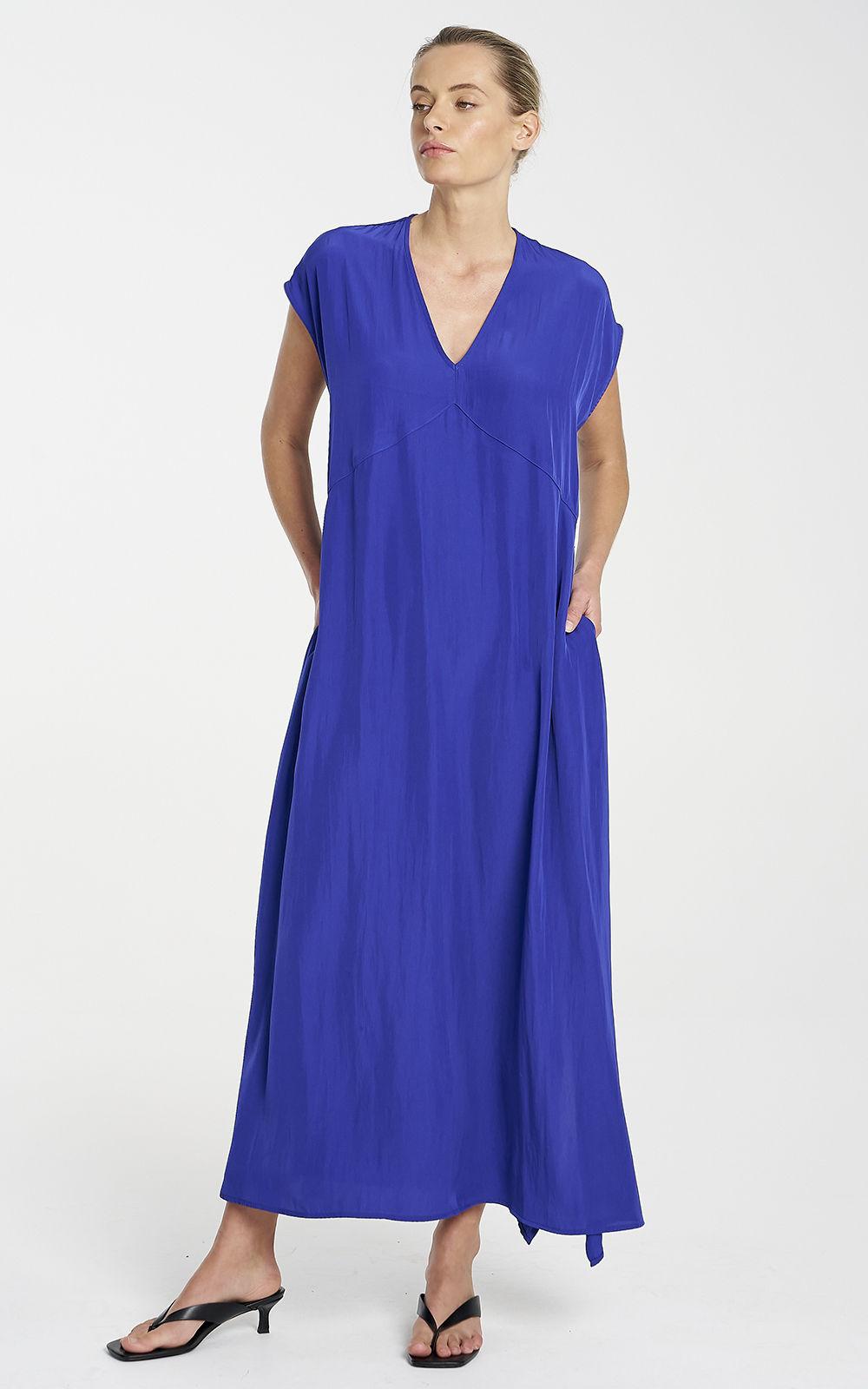 Maxi Slice Dress product photo.