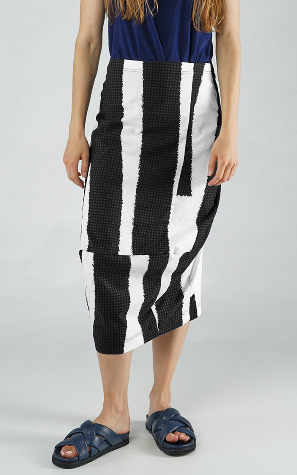Linear Basket Skirt product photo.