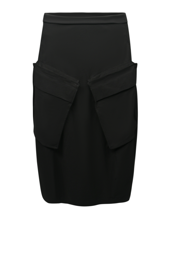 Pocketed Basket Skirt product photo.