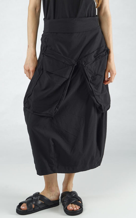 Pocketed Basket Skirt product photo.