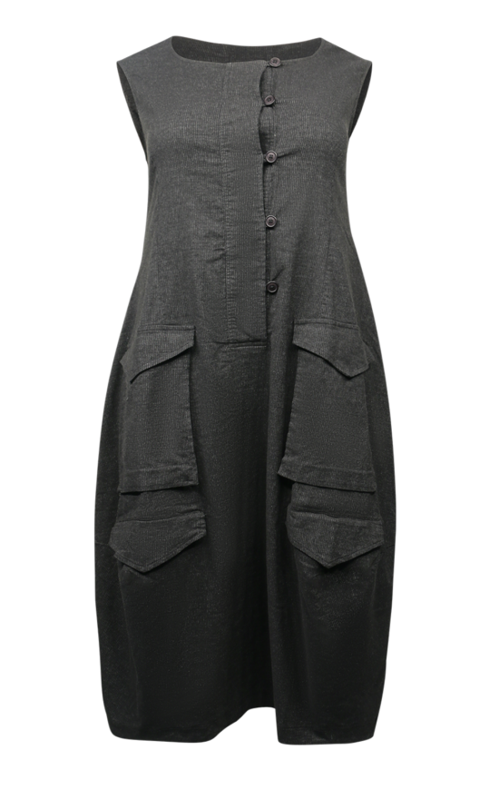 Iris Sleeveless Dress product photo.