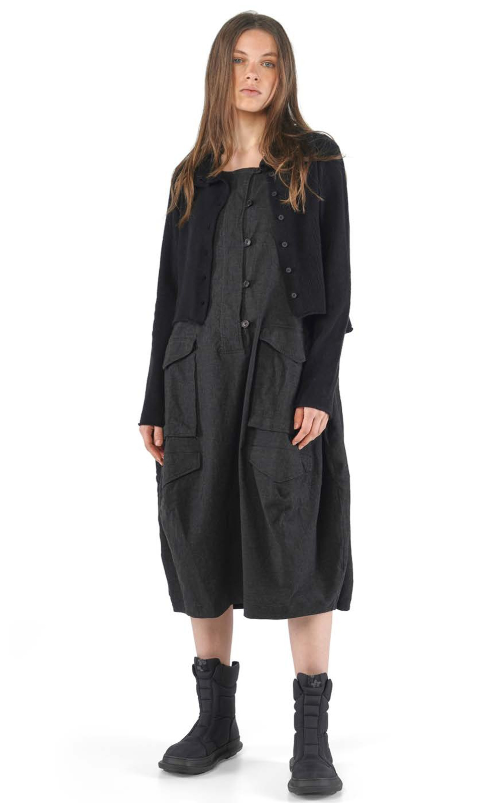 Iris Sleeveless Dress product photo.