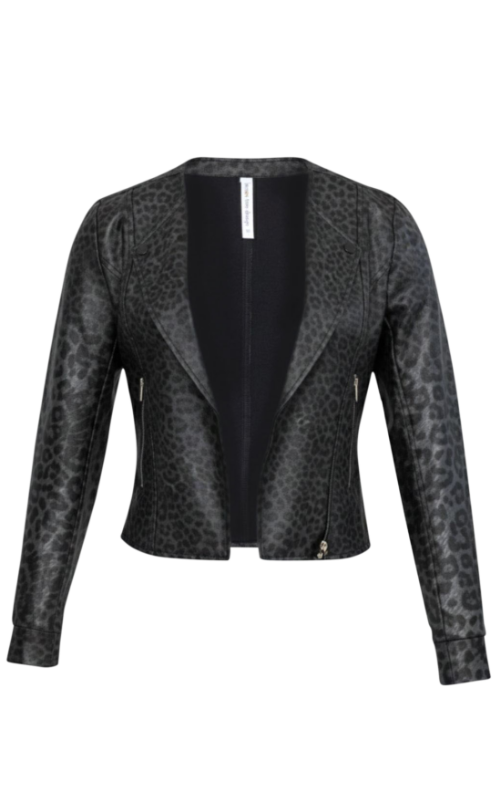 Mika Jacket Leopard product photo.