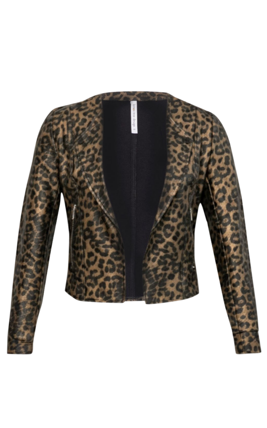 Mika Jacket Leopard product photo.