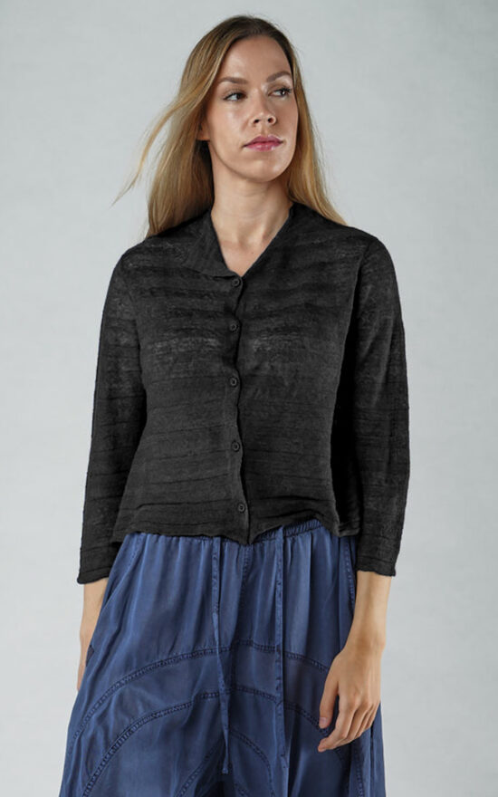 Linear Cloud Cardigan product photo.