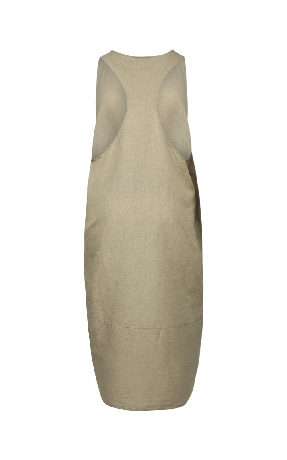 Hand Painted Linen Pinafore product photo.