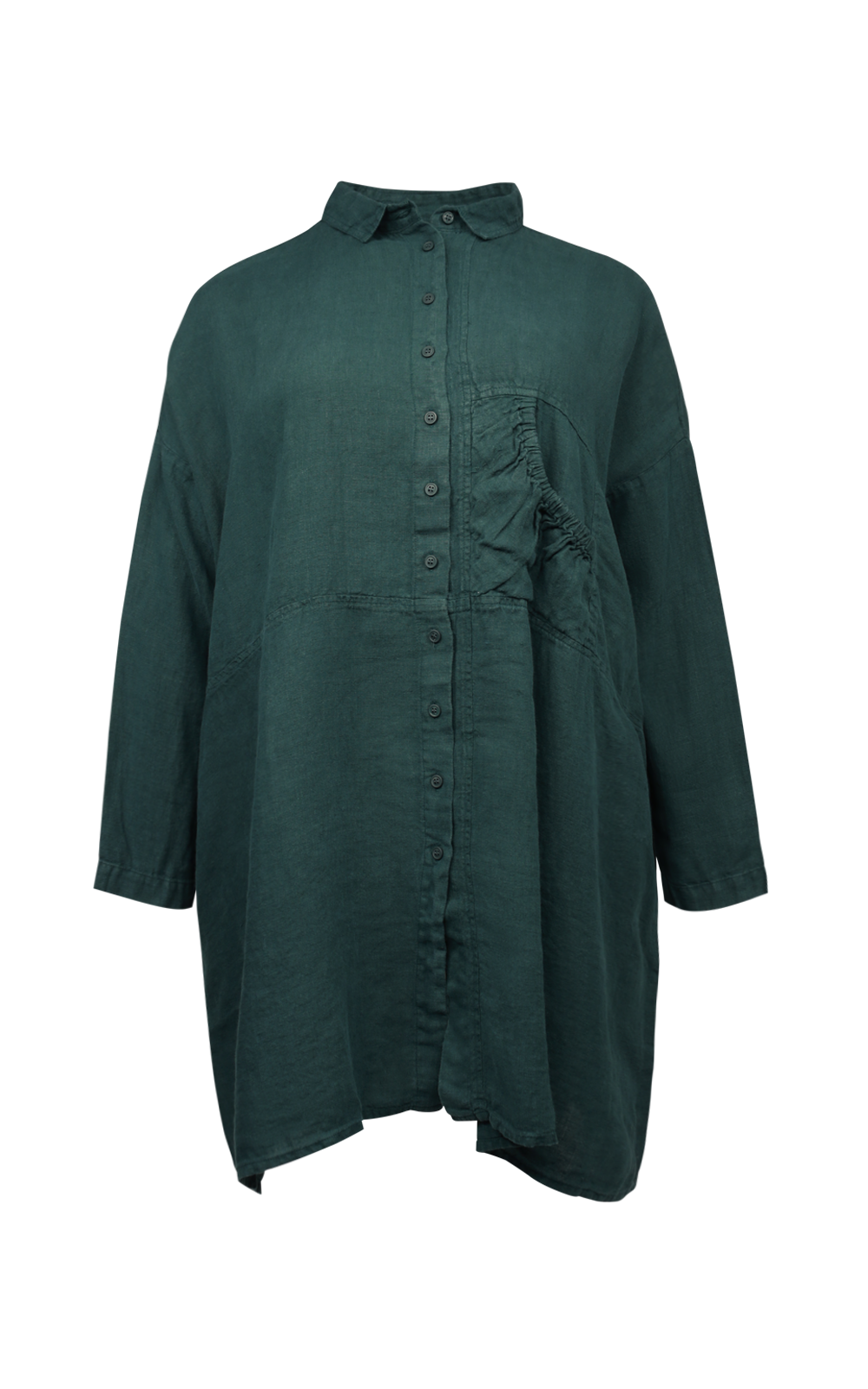 Horizon Shirt Dress product photo.