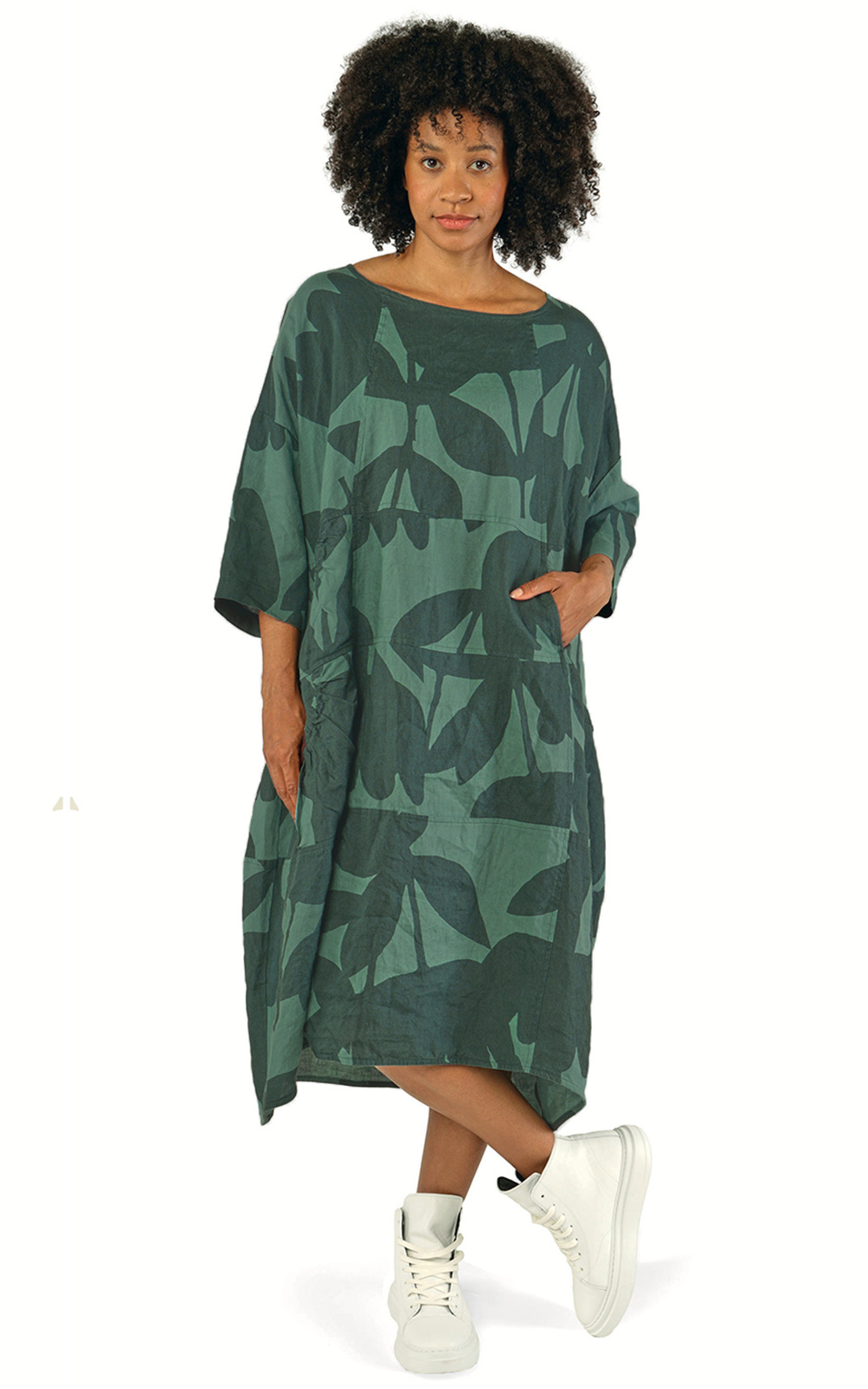 Horizon Tulip Dress product photo.