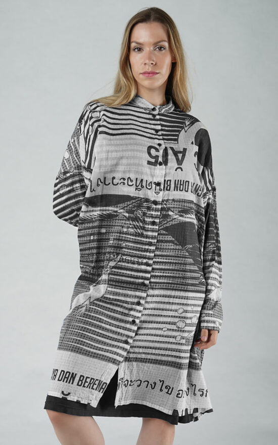 Deep Sea Diva Shirt Dress product photo.