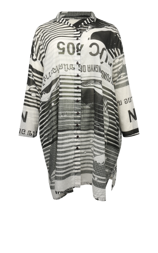 Deep Sea Diva Shirt Dress product photo.