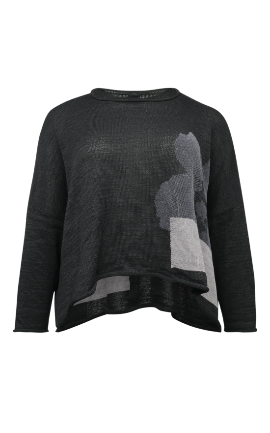 Poppy Cropped Pullover product photo.