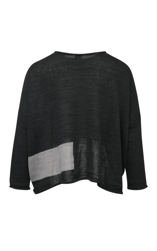 Poppy Cropped Pullover product photo.