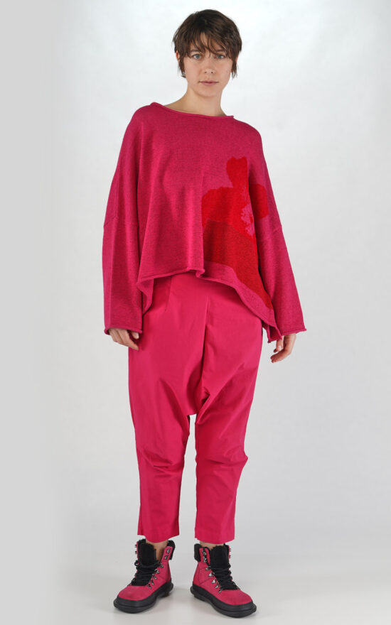 Poppy Cropped Pullover product photo.