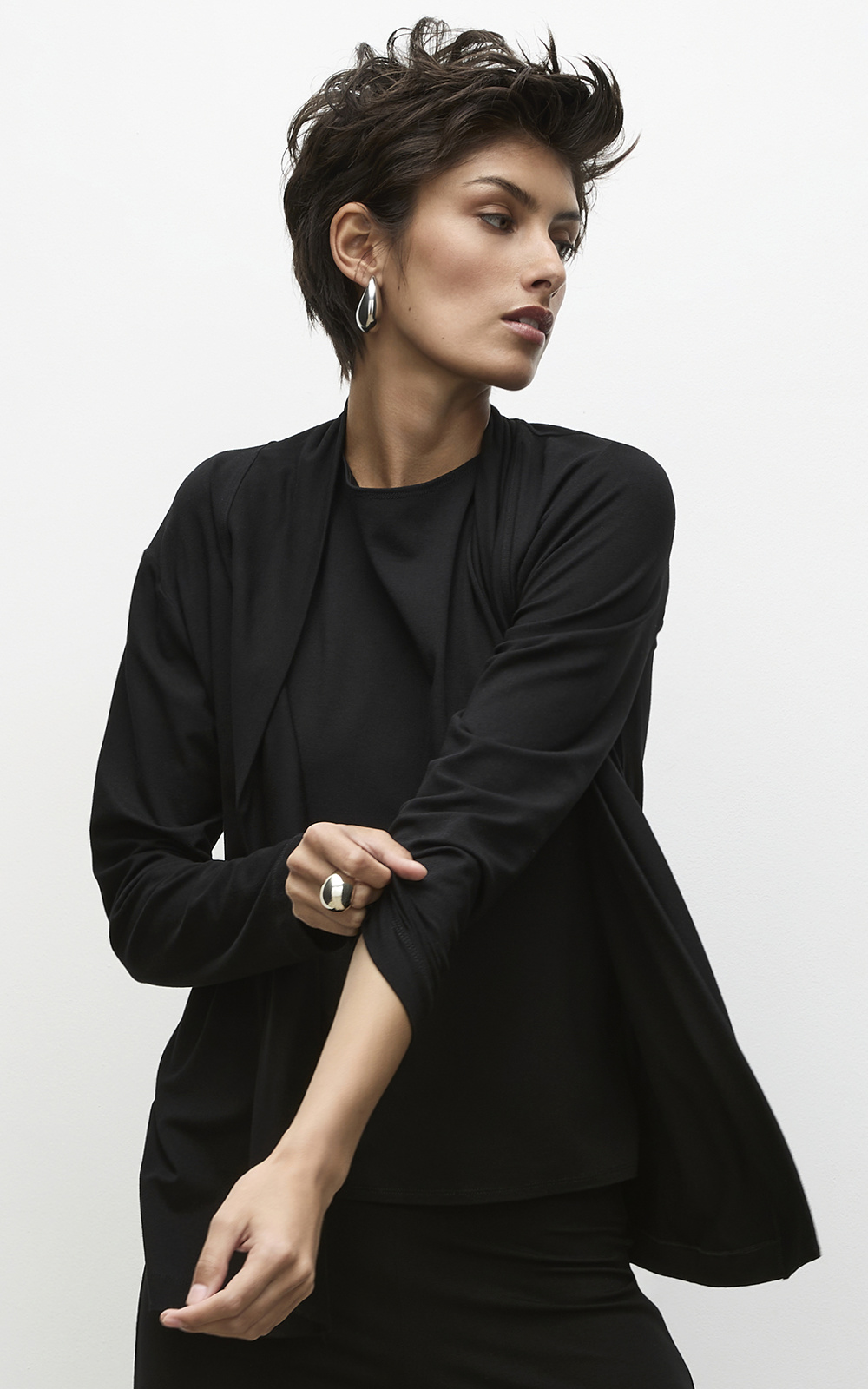 Pull On Jacket product photo.