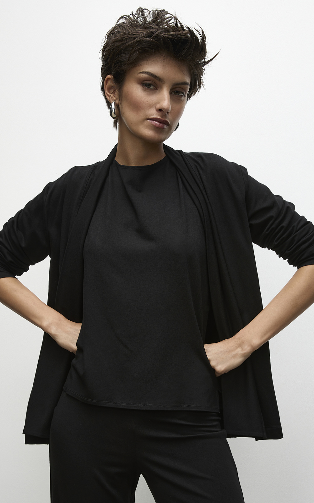 Pull On Jacket product photo.