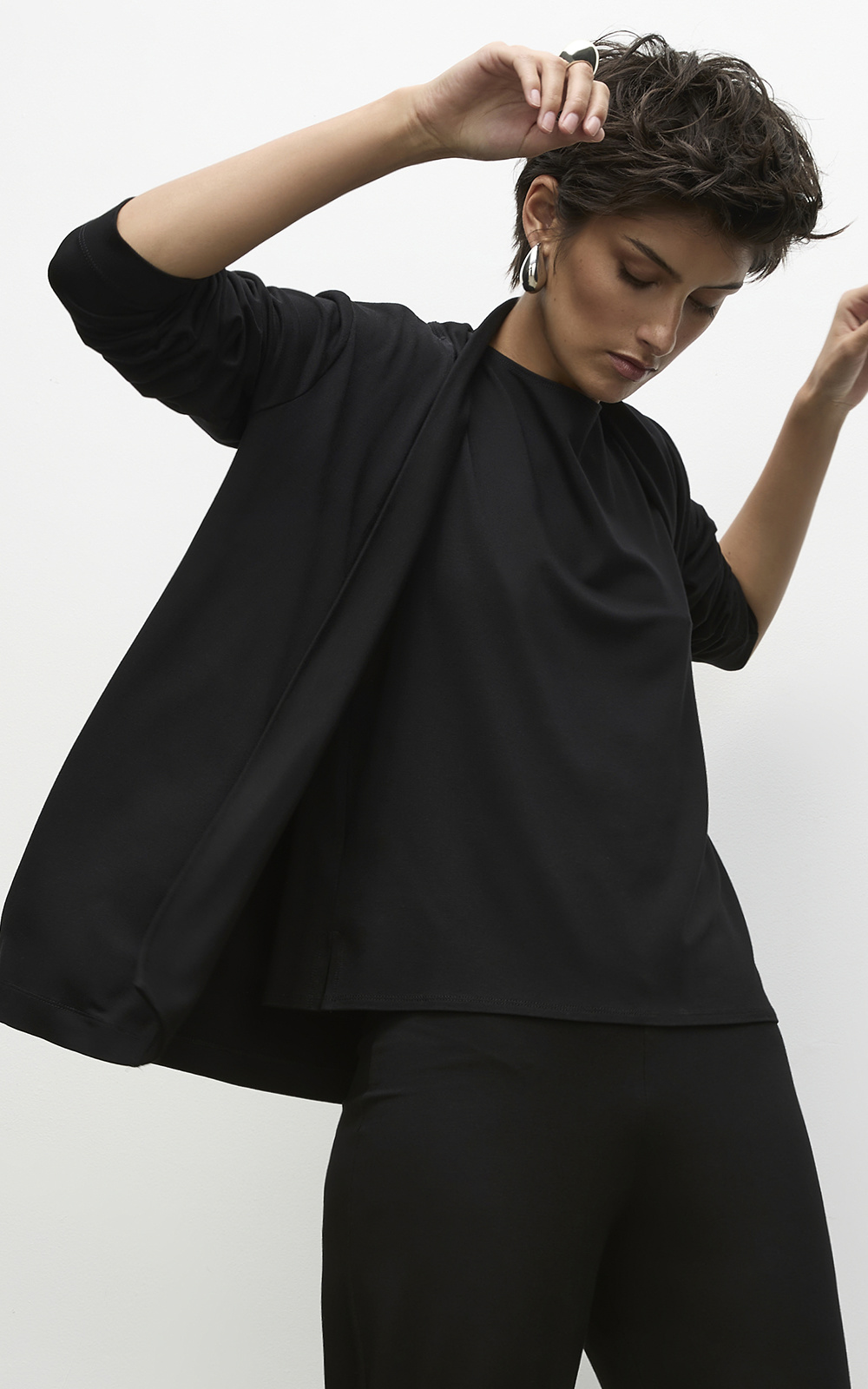 Pull On Jacket product photo.