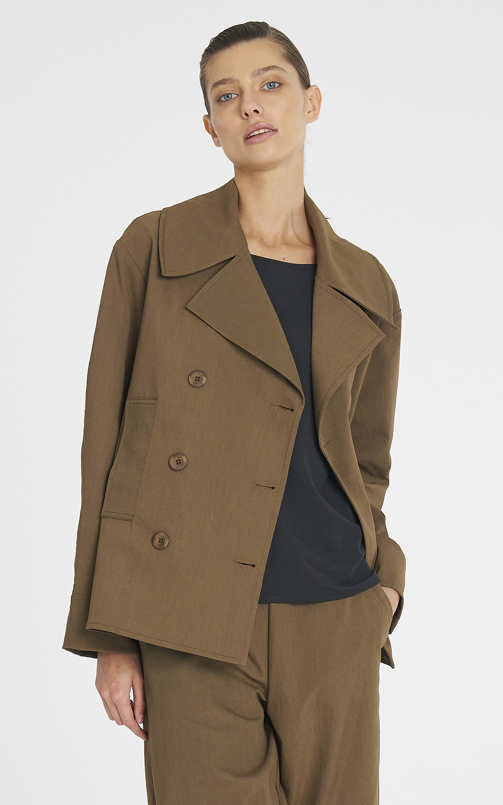 Pea Jacket product photo.