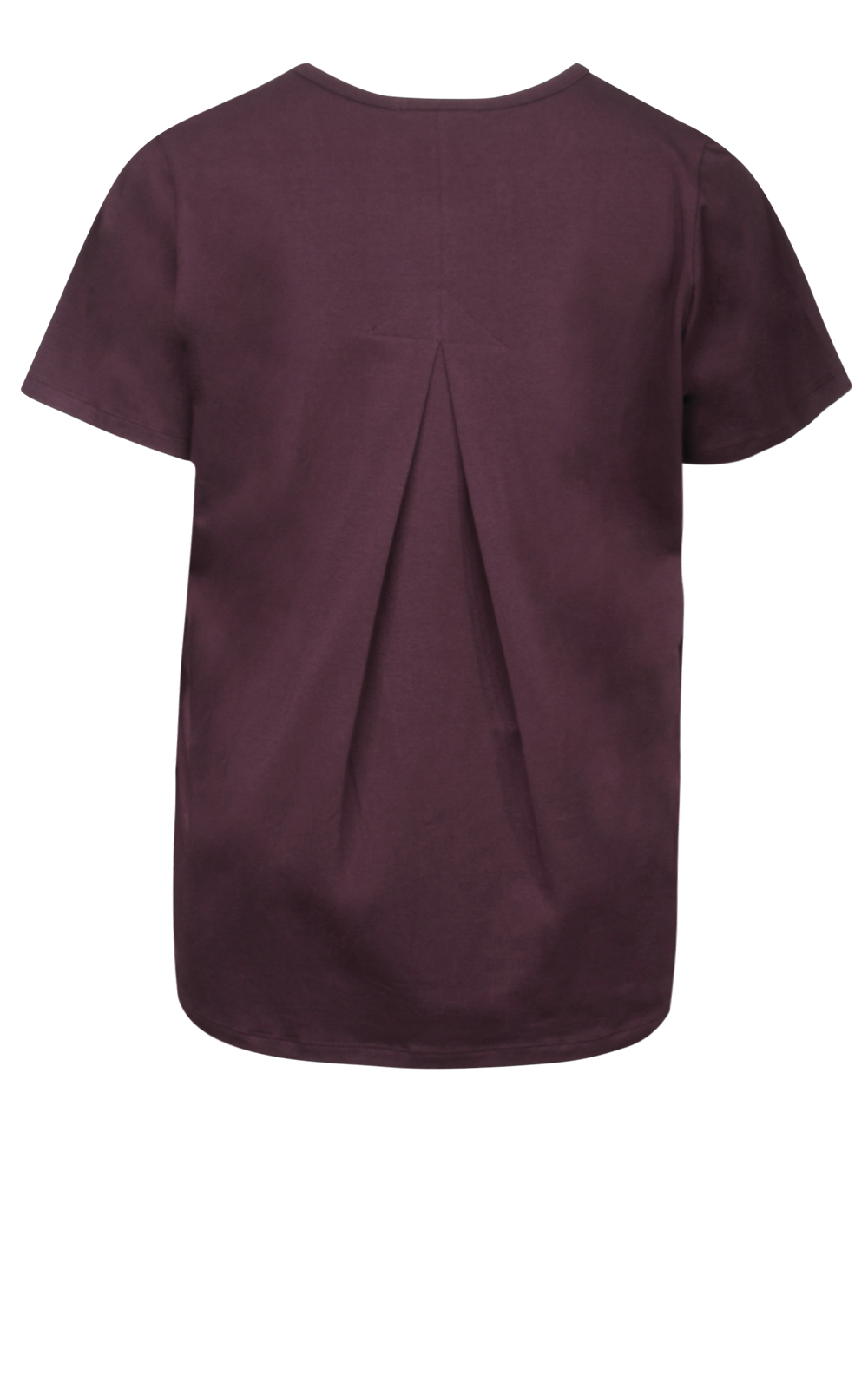Pleat Back Tee product photo.