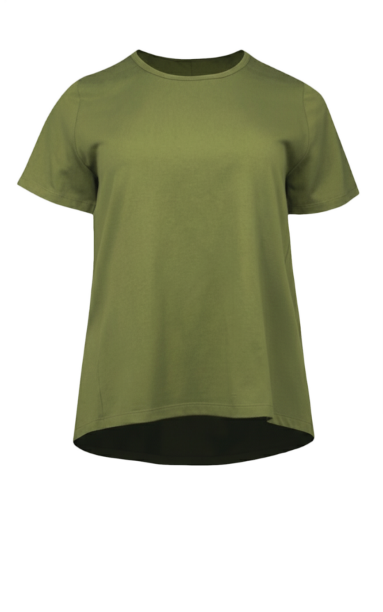 Pleat Back Tee product photo.