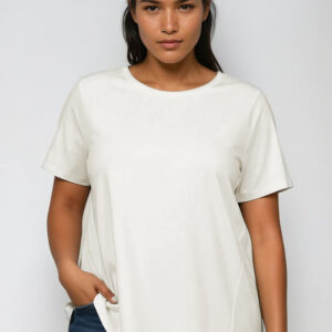Pleat Back Tee