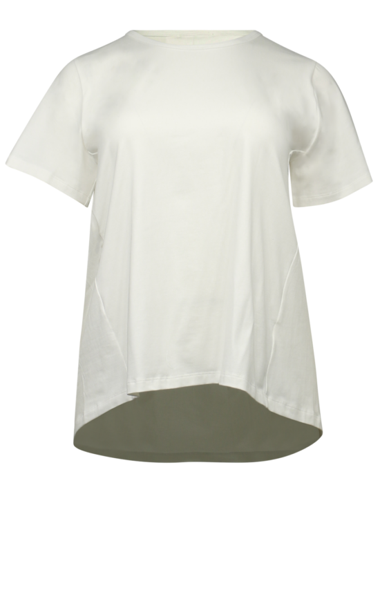 Pleat Back Tee product photo.