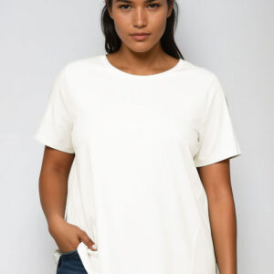 Pleat Back Tee