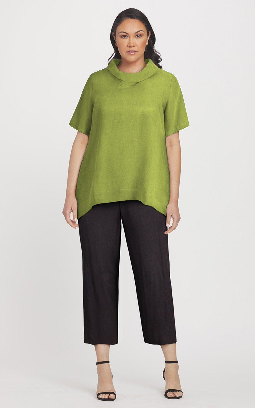 Roll Neck Top product photo.