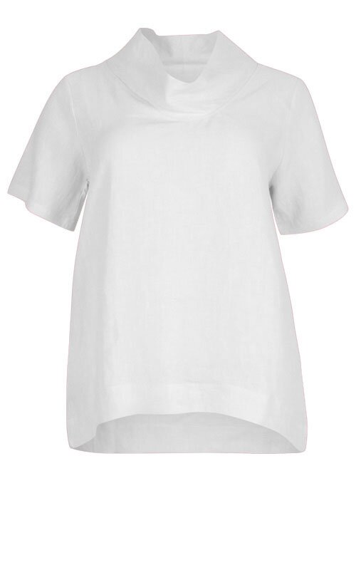 Roll Neck Top product photo.