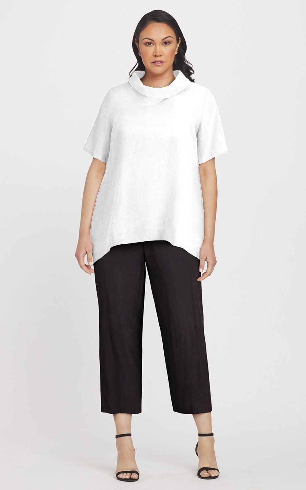 Roll Neck Top product photo.