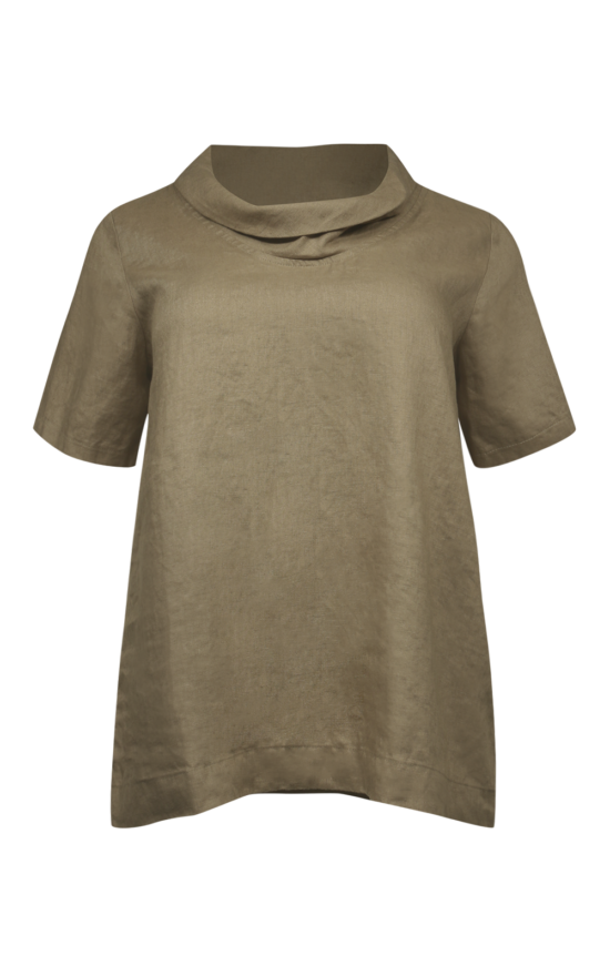 Roll Neck Top product photo.