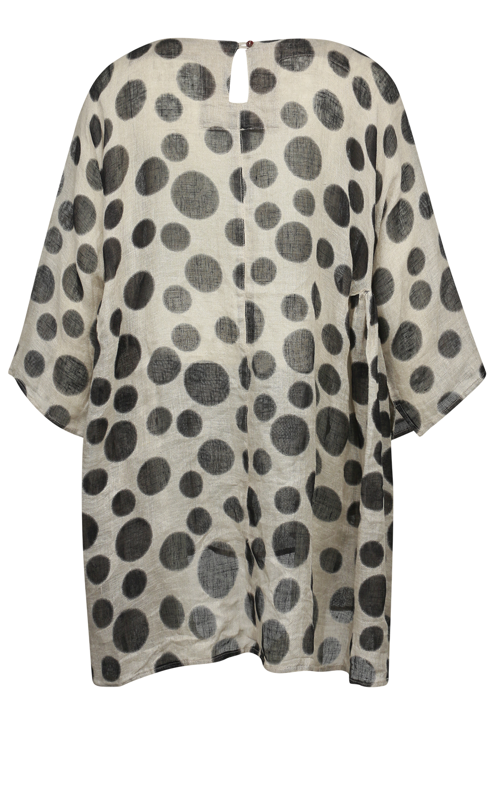 Fuzzy Dot Mesh Baby Doll product photo.