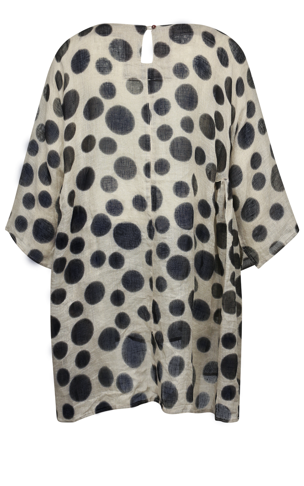 Fuzzy Dot Mesh Baby Doll product photo.