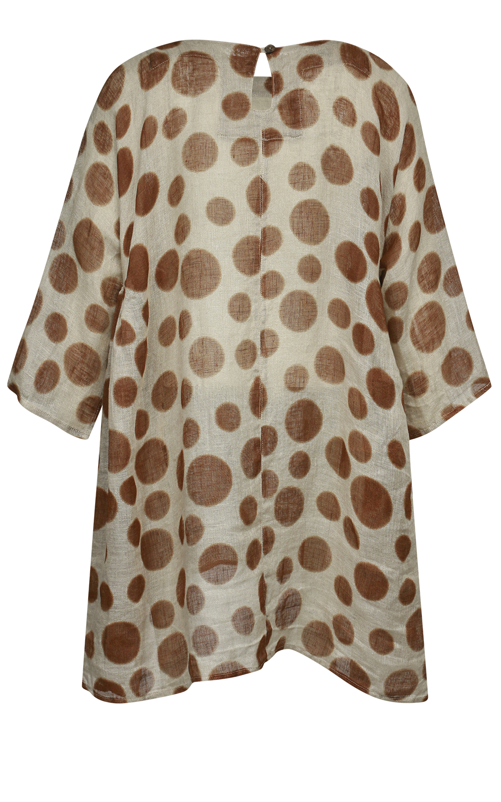 Fuzzy Dot Mesh Baby Doll product photo.