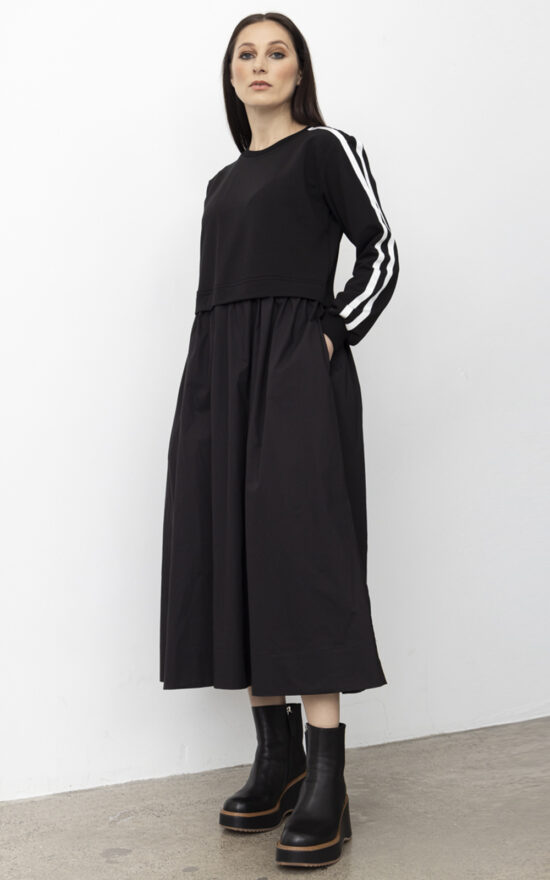 Frost Noir Dress product photo.