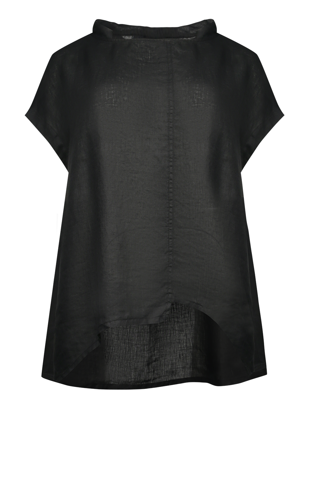 Pleat Back Top product photo.