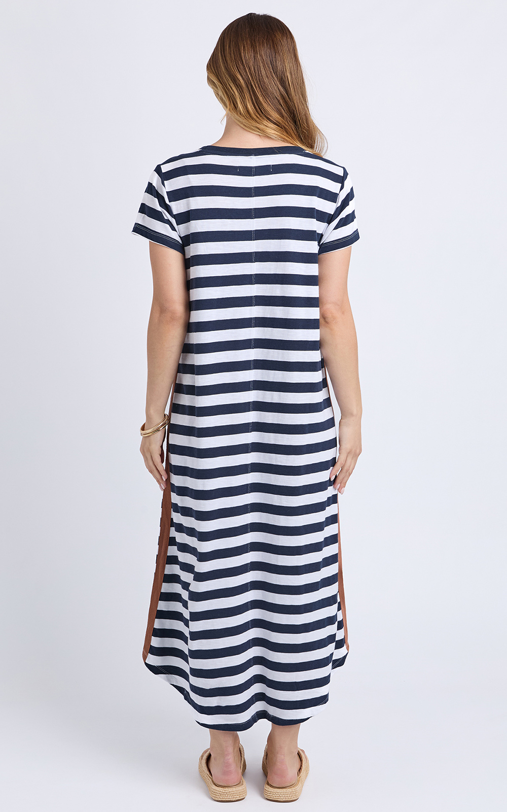 Recovery Stripe Dress product photo.