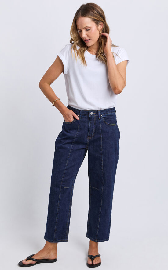 Ambrose Barrel Jean product photo.