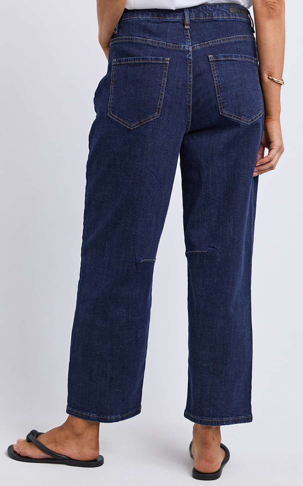 Ambrose Barrel Jean product photo.