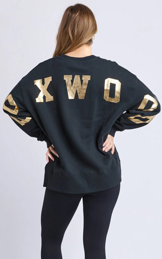 Metallic Interval Crew product photo.