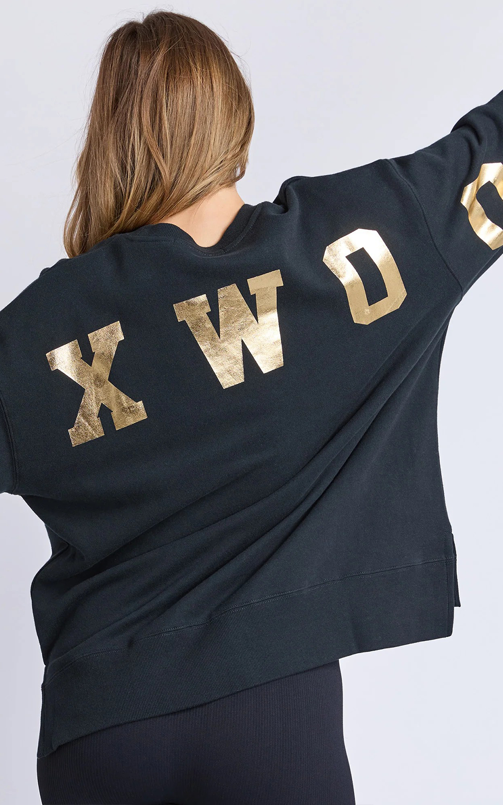 Metallic Interval Crew product photo.