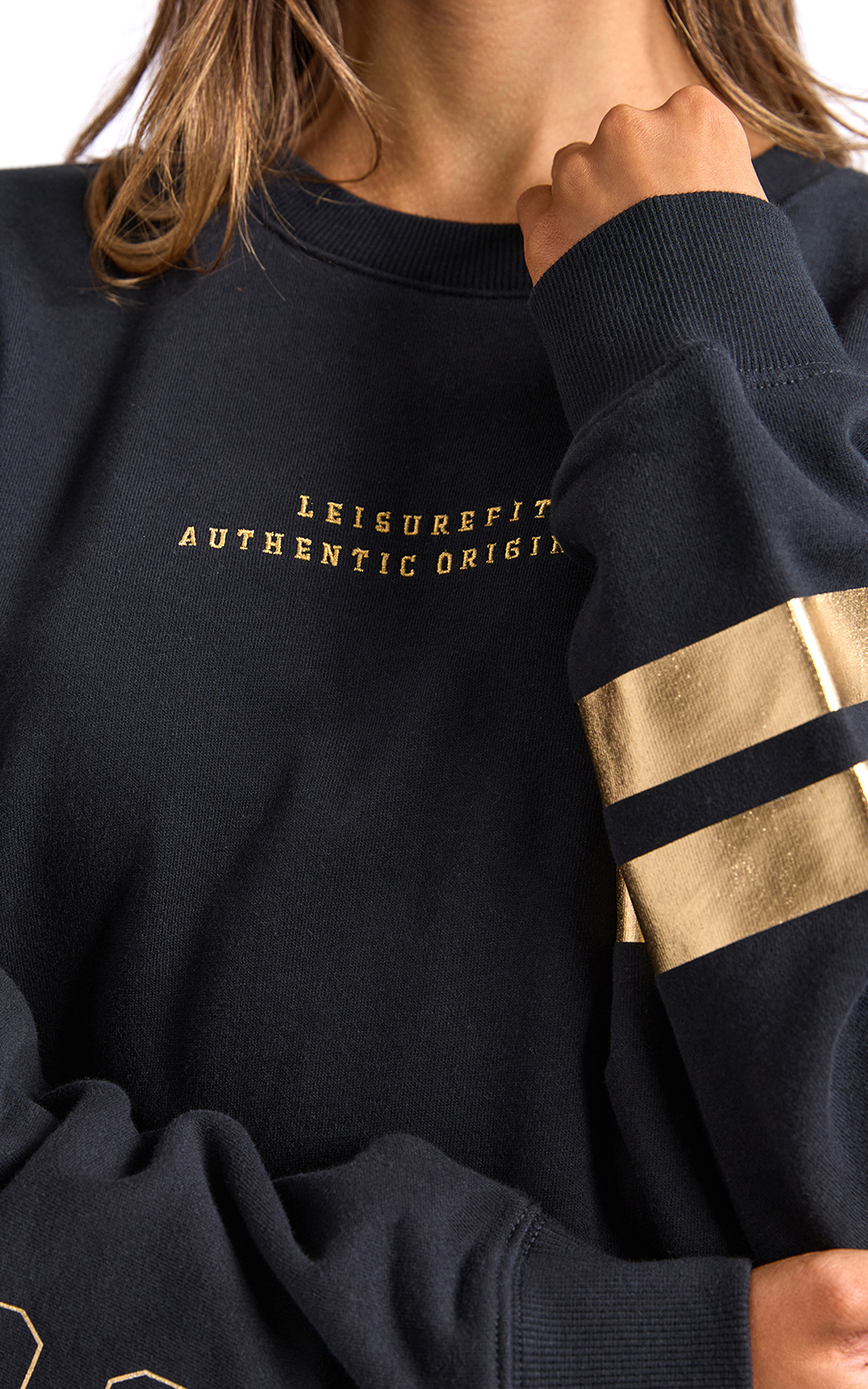 Metallic Origin Crew product photo.