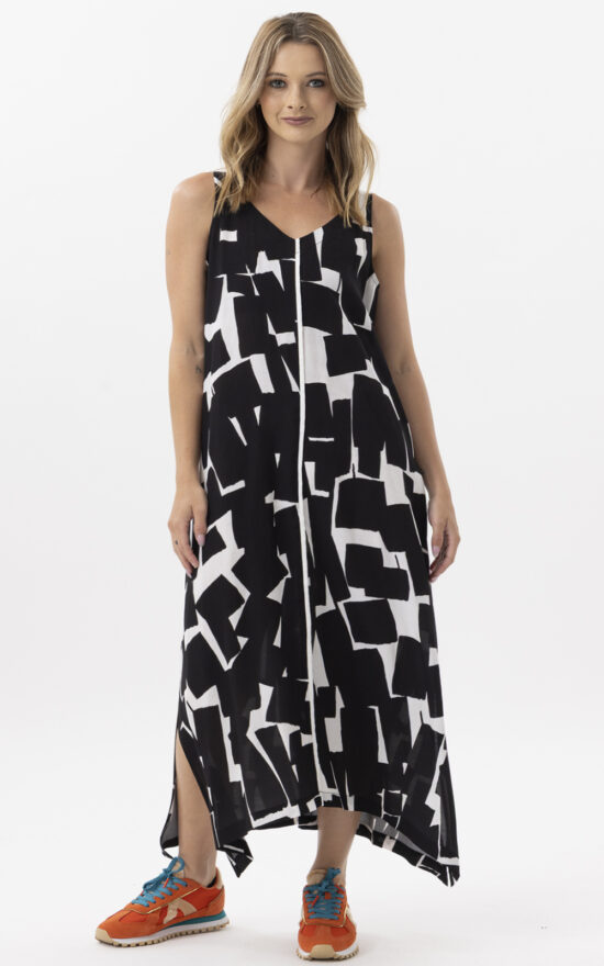 Abstract Oasis Dress product photo.