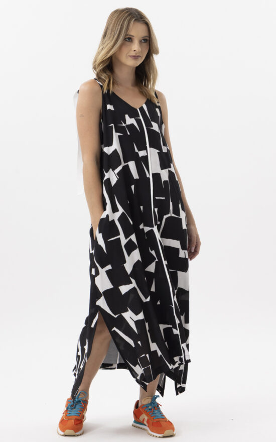 Abstract Oasis Dress product photo.