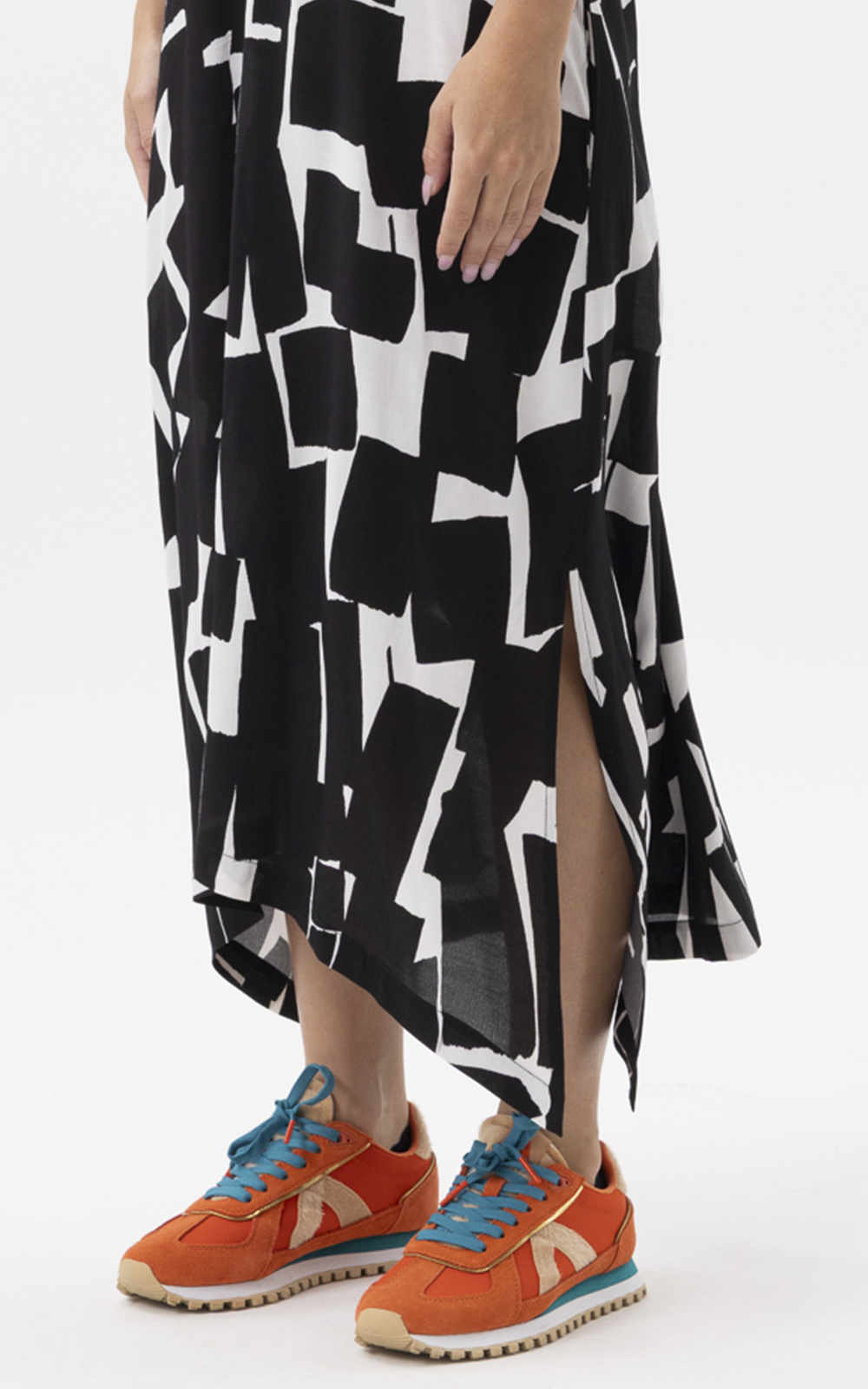 Abstract Oasis Dress product photo.