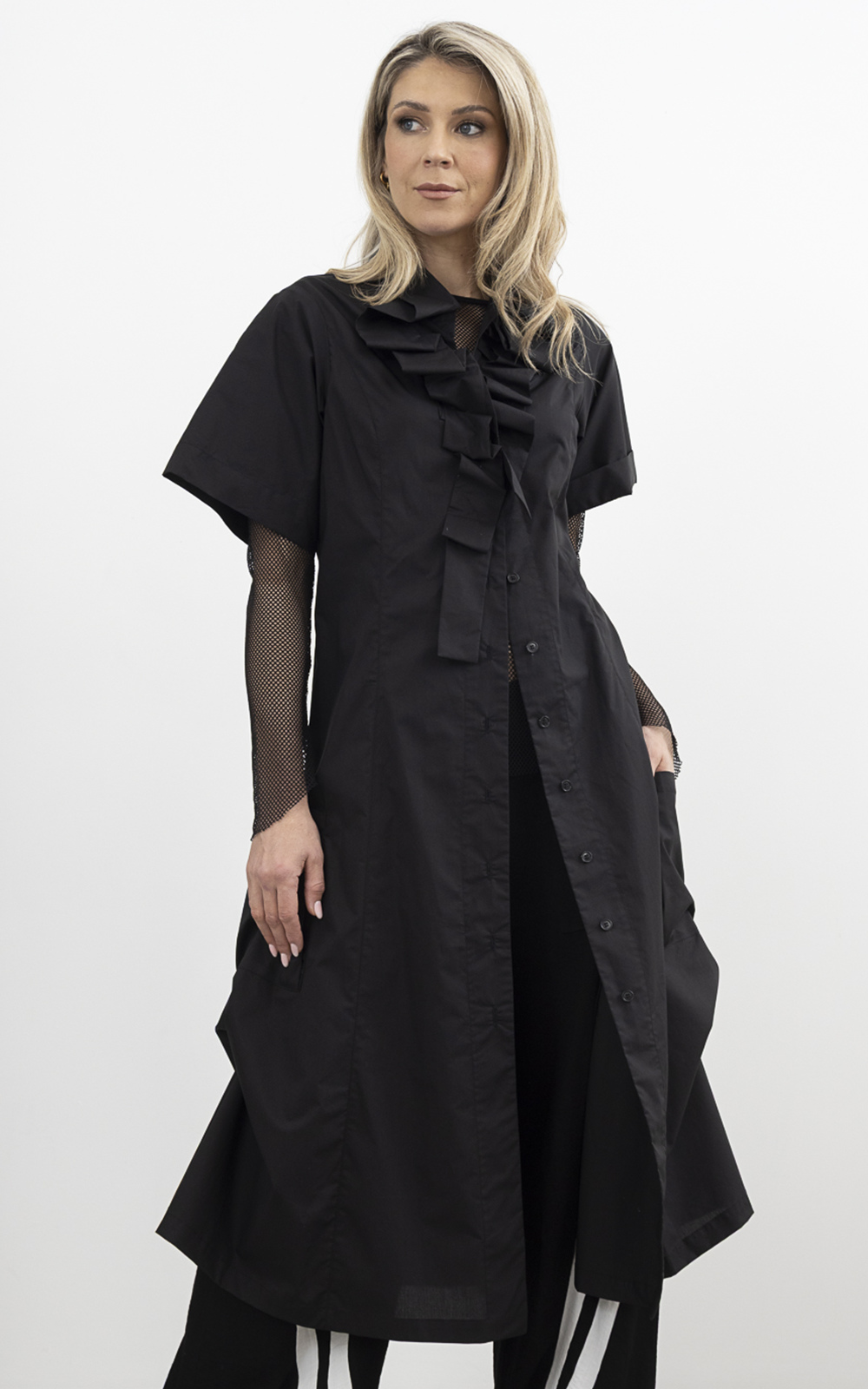 Atmosphere Shirt Dress product photo.