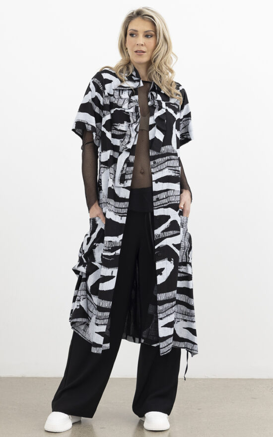 Atmosphere Shirt Dress product photo.