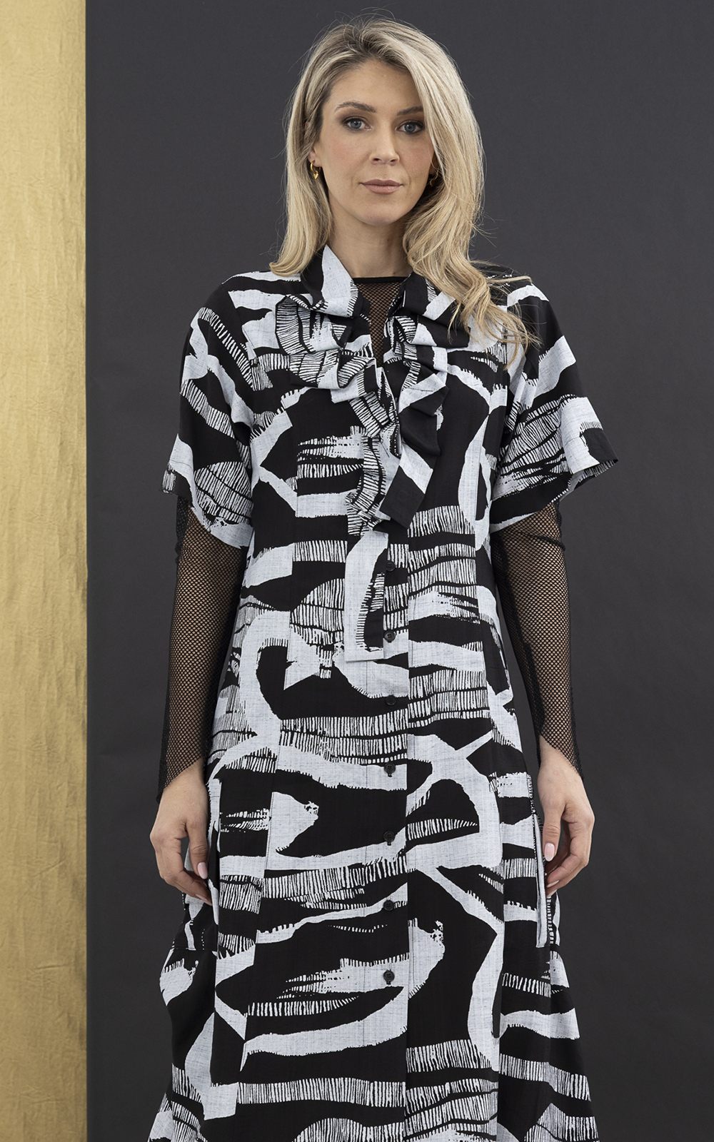 Atmosphere Shirt Dress product photo.