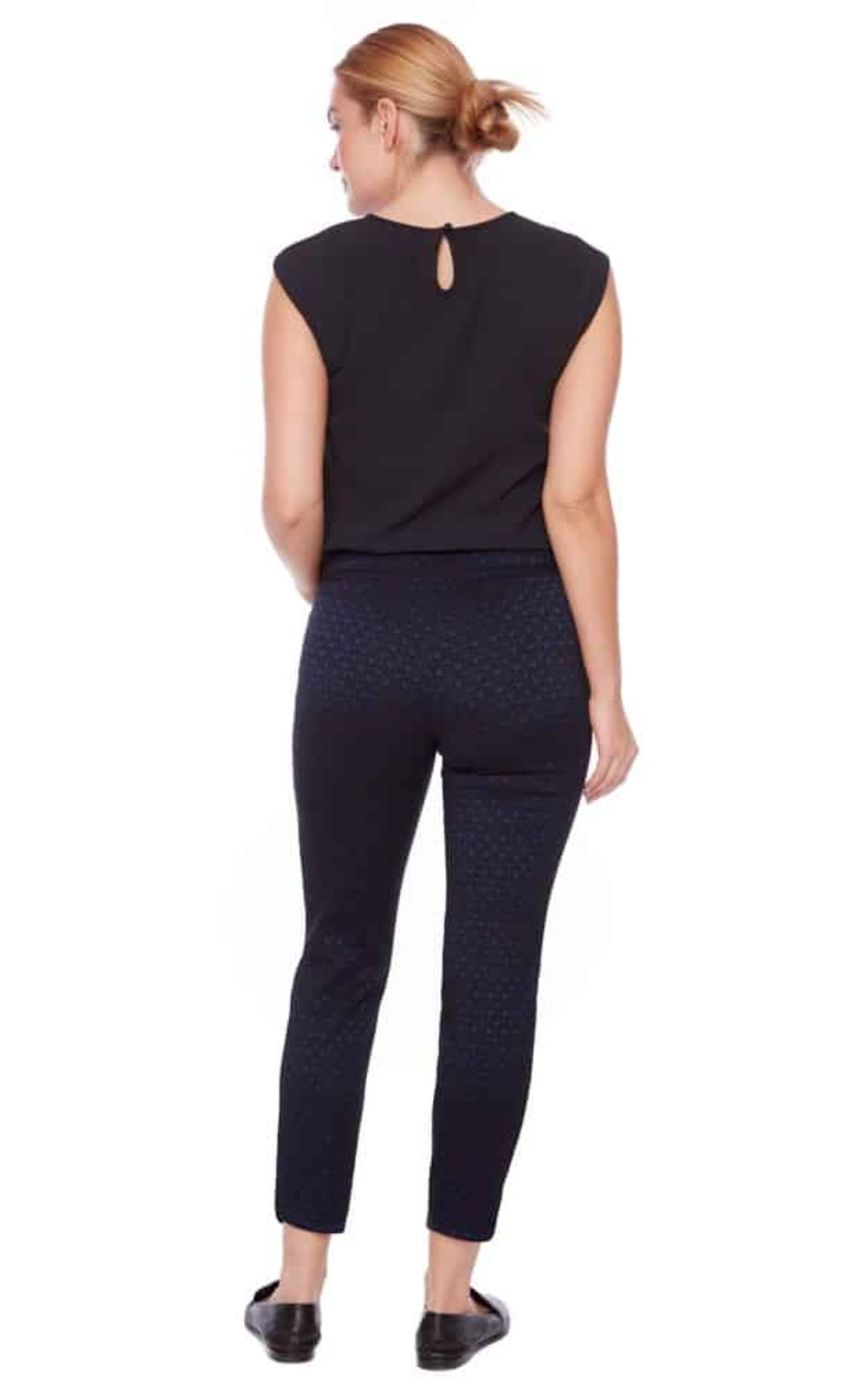 Petal Ankle Pant In Blaze product photo.