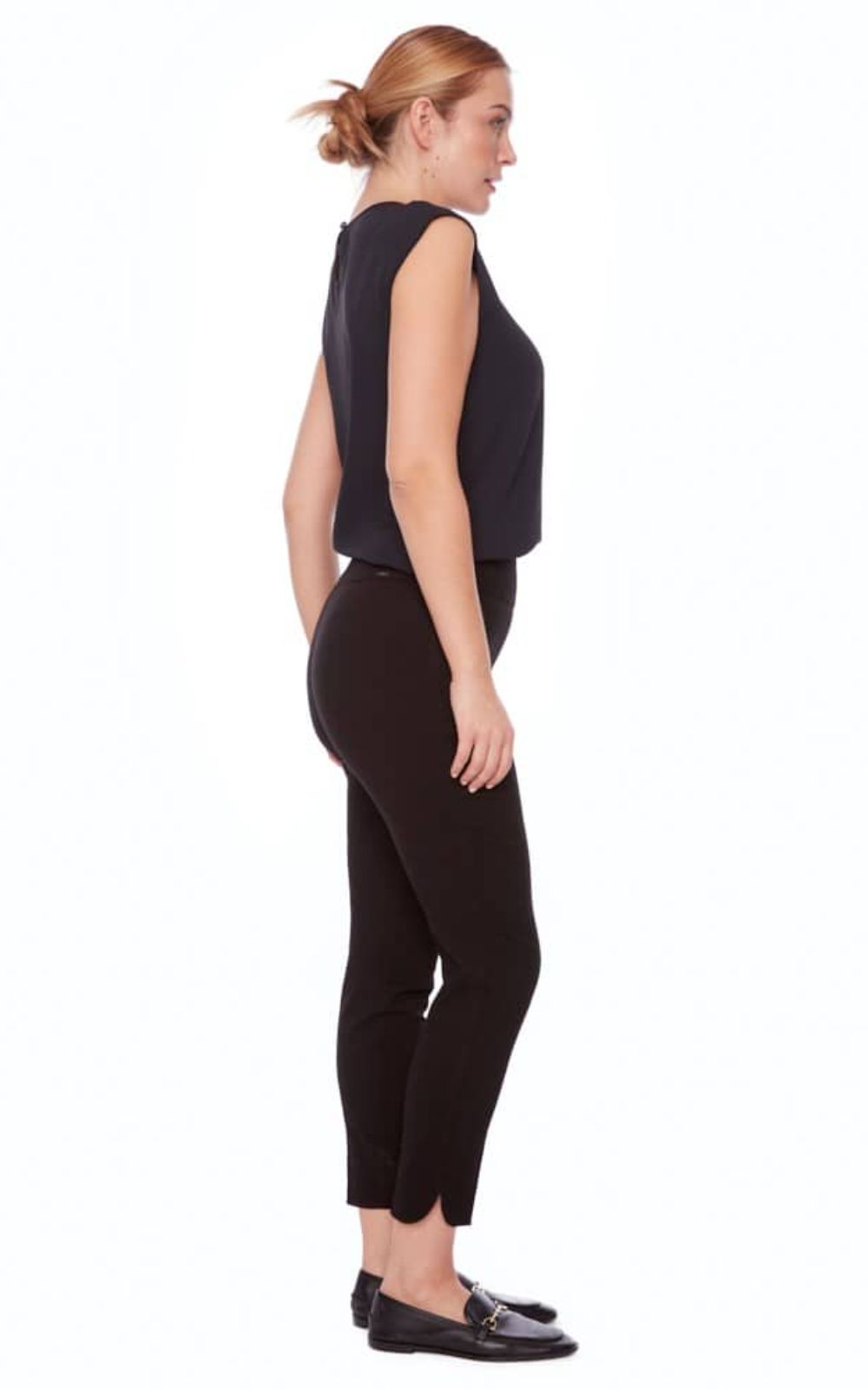 Petal Ankle Pant In Vex product photo.